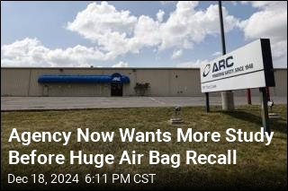 Agency Eases Off Huge Recall of Air Bags for Now