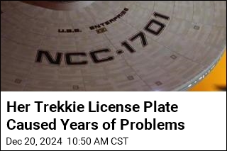 Her Trekkie License Plate Caused Years of Problems