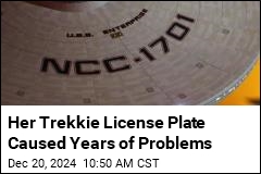 Her Trekkie License Plate Caused Years of Problems