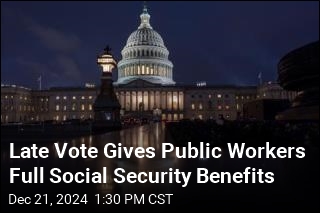 Public-Sector Retirees Win Full Social Security Benefits