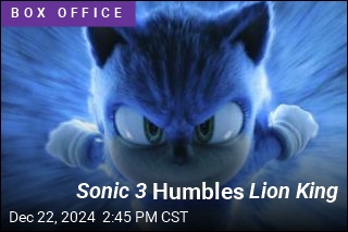 The Lion King Can&#39;t Catch Sonic 3