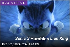 The Lion King Can&#39;t Catch Sonic 3