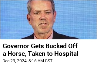 Governor Hospitalized After He&#39;s Bucked Off a Horse