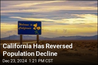 California Has Reversed Population Decline