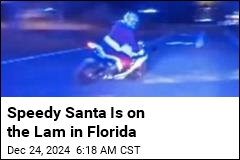 Florida Cops Looking for a Fleeing Santa