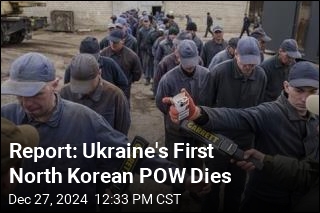 Report: Ukraine&#39;s First North Korean POW Dies