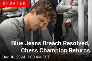 Chess Champion Out Over Blue Jeans Breach