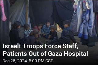 Patients, Staff Are Forced From Northern Gaza Hospital