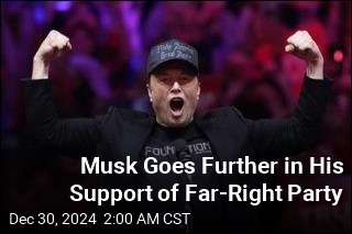 Musk Goes Further in His Support of Far-Right Party