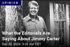 What the Editorials Are Saying About Jimmy Carter