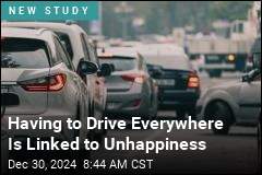 Having to Drive Everywhere Is Linked to Unhappiness