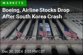 Boeing, Airline Stocks Drop After South Korea Crash