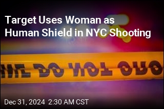 Target Uses Woman as Human Shield in NYC Shooting