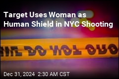 Target Uses Woman as Human Shield in NYC Shooting