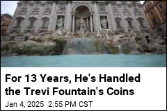 For 13 Years, He&#39;s Handled the Trevi Fountain&#39;s Coins