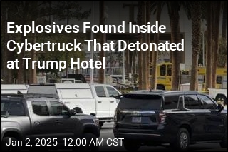 Explosives Found Inside Cybertruck That Exploded at Trump Hotel