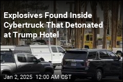 Explosives Found Inside Cybertruck That Exploded at Trump Hotel