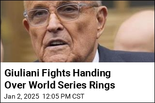 Giuliani Fights Handing Over World Series Rings