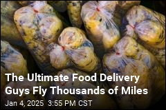 The Ultimate in Delivery: Food Flown Across Continents