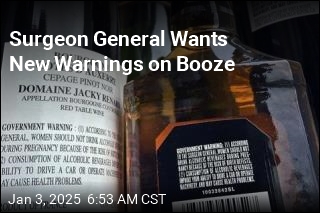 Surgeon General Wants New Warnings on Booze