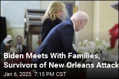 Biden Meets With Families, Survivors of New Orleans Attack