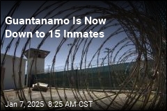 Guantanamo Population Cut by Nearly Half