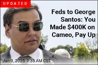 Feds Say George Santos Made $400K on Cameo