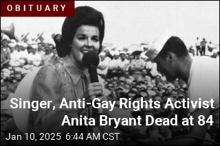 Singer, Anti-Gay Rights Activist Anita Bryant Dead at 84