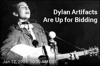 Dylan Artifacts Include Song Drafts