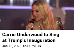 Carrie Underwood Will Sing at Trump Inauguration