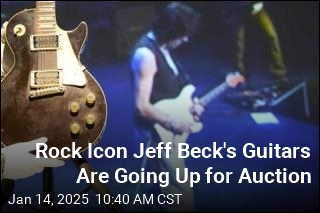 Rock Icon Jeff Beck&#39;s Guitars Are Going Up for Auction