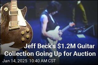 Rock Icon Jeff Beck&#39;s Guitars Are Going Up for Auction