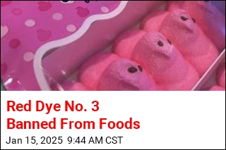 FDA Bans Red Dye No. 3 From Foods