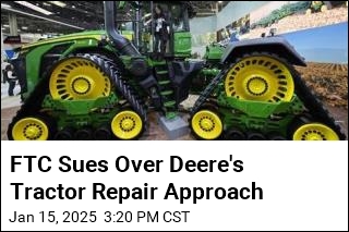 FTC Sues Deere, Alleging Repair Monopoly