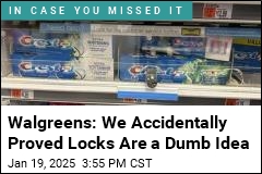 Walgreens: Yes, the Locked Cases Were a Dumb Idea