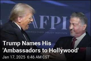 Trump Names His &#39;Ambassadors to Hollywood&#39;