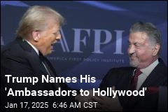 Trump Names His &#39;Ambassadors to Hollywood&#39;