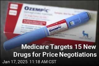 Ozempic Among New Drugs Picked for Medicare Negotiations