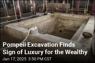 Pompeii Excavation Finds Sign of Luxury for the Wealthy