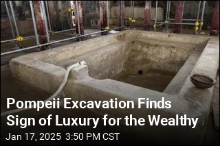 Pompeii Excavation Finds Sign of Luxury for the Wealthy