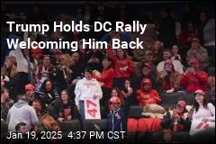 Washington Rally Welcomes Trump Back