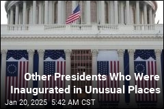 Other Presidents Who Were Inaugurated in Unusual Places