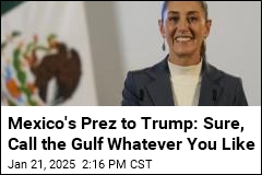 Mexico&#39;s Prez on Trump&#39;s Order to Rename Gulf: LOL, Sure