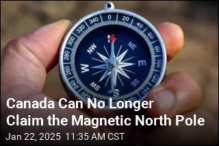 Canada Can No Longer Claim the Magnetic North Pole