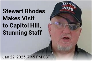 Stewart Rhodes Makes Visit to Capitol Hill, Stunning Staff