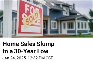 Home Sales Slump to a 30-Year Low