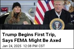 On Tour of Hurricane-Hit Area, Trump Lays Into FEMA