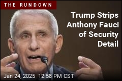 Trumps Ends Security Detail for Anthony Fauci