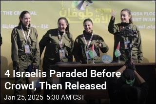 Hamas Hands Over 4 Israeli Female Soldiers