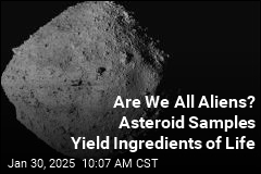 Are We All Aliens? Asteroid Samples Yield Ingredients of Life